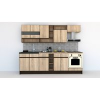 Bucatarie COSSY NEW 260 Stejar Sonoma
